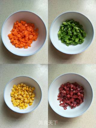 Five-color Bibimbap recipe