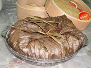 Honey Sauce with Plum Pork and Lotus Leaf Rice recipe