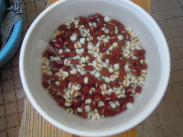 Red Bean Barley Q Round recipe