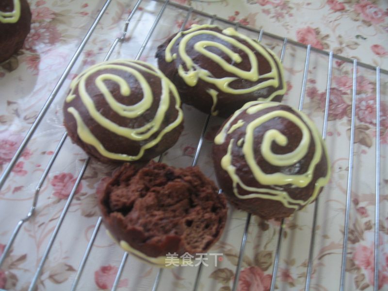 Soft Chocolate Bean Bread recipe