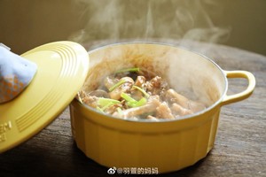 Beiding Cast Iron Pot Recipe｜eating Chicken for Chinese New Year, Good Luck! Let's Have A Pot of Delicious Mushroom Stewed Chicken~ recipe