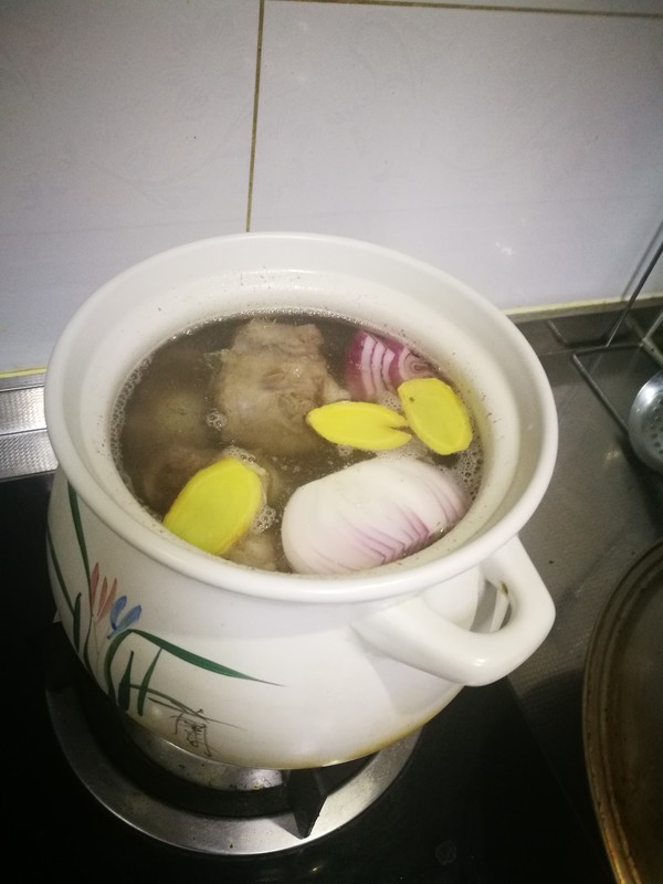 Oxtail Yam Soup recipe