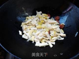 Sautéed Sausage with Bamboo Shoots recipe
