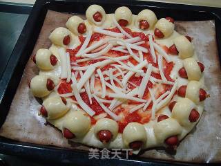 Pastry Making "mini Hot Dog Pizza" recipe