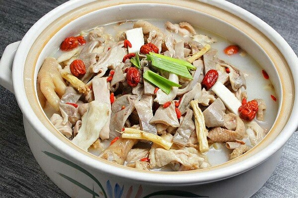 Quick Version of Belly-wrapped Chicken Hot Pot recipe