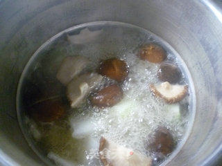 Mushroom and Winter Melon Pork Rib Soup recipe