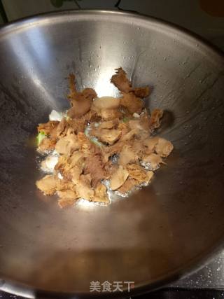 Stir-fried Rape with Hericium recipe