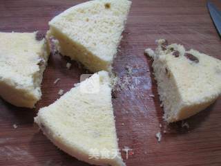 Steamed Raisin Cake recipe