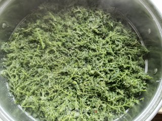 Steamed Artemisia recipe