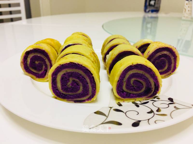 Quiche Purple Potato Roll recipe