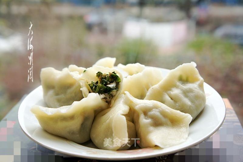 #春食野菜香#dumplings Stuffed with Dandelion recipe