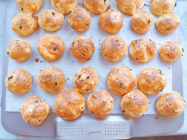 French Salted Cheese Puffs recipe