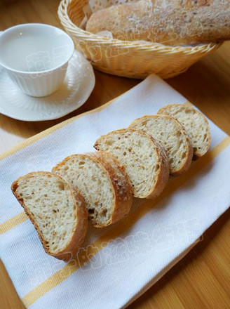 No-knead Linseed Bread