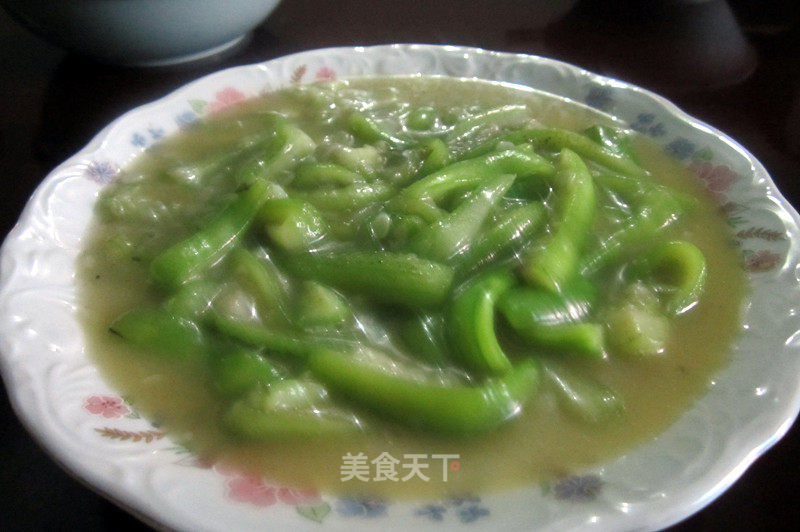 Homemade Loofah Soup recipe