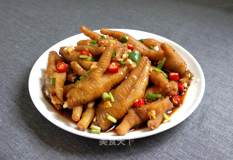 Hot and Sour Chicken Feet recipe