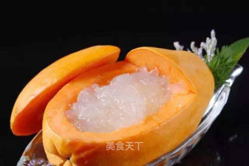 Papaya Snow Ha recipe