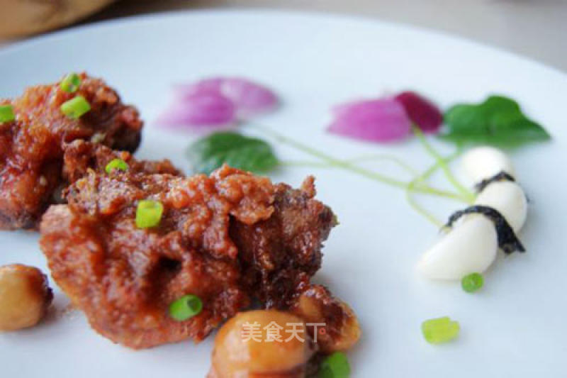 [flying Birds and Animals]: Moonlight in The Lotus Pond---steamed Spare Ribs
