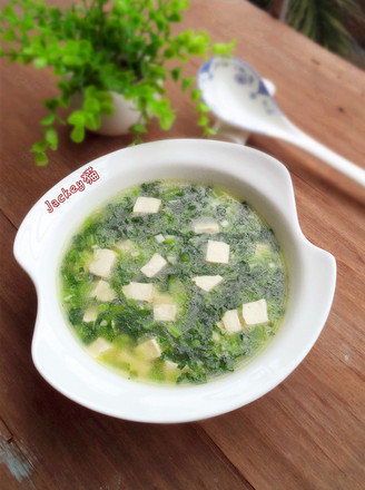 Spring Vegetable Tofu Soup recipe