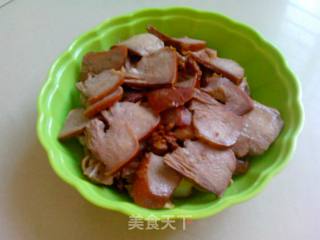 Pork Tongue with Red Pepper recipe