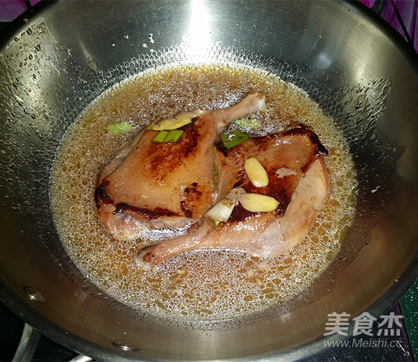 Duck Leg with Teriyaki Sauce and Rich Teriyaki Sauce recipe