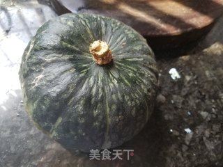 Boiled Pumpkin with Clam Meat recipe