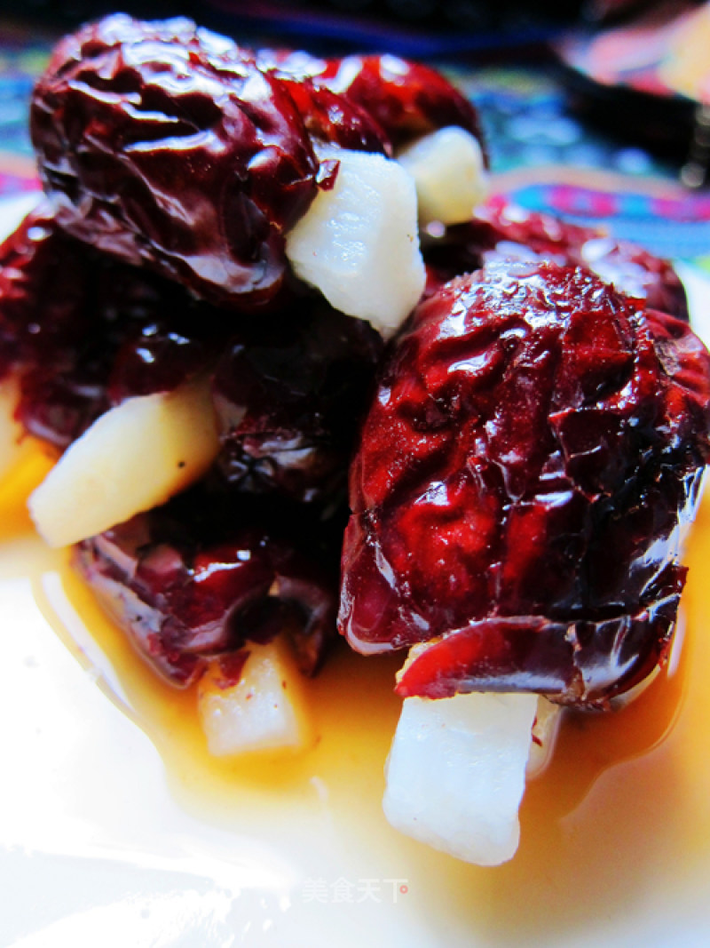 Red Dates and Yam Strips recipe