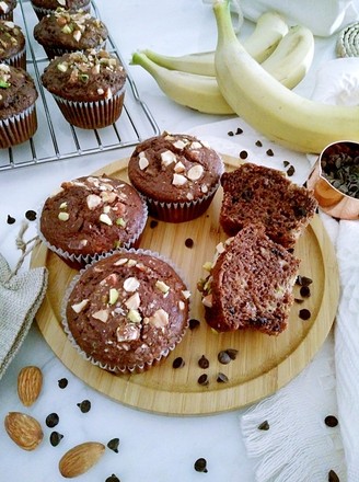 Banana Chocolate Muffin Cake recipe