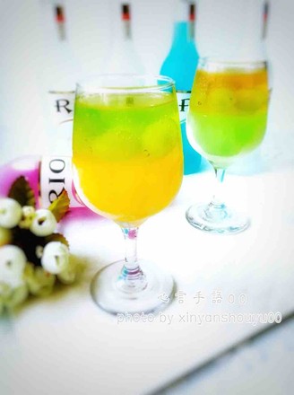 Summer Reverie (two-color Cocktail Iced Drink)