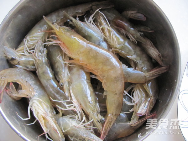 Stir-fried Prawns with Oyster Sauce recipe