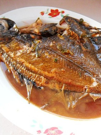 Braised Fish with Scallions recipe