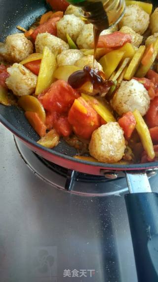 Potato Meatballs in Tomato Stew recipe