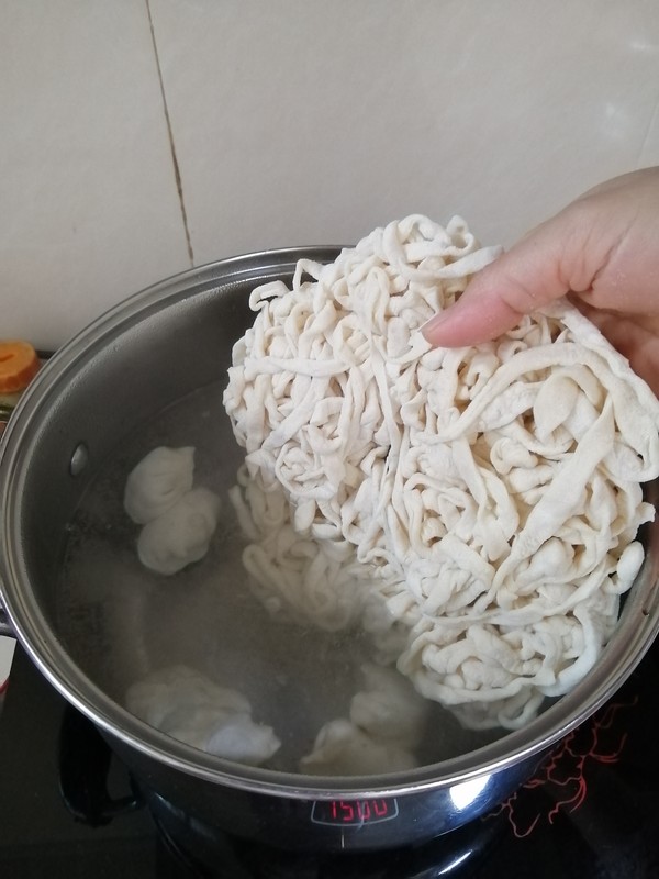 Dumpling Noodles recipe