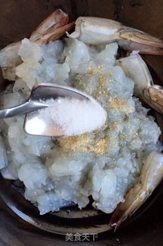 Golden Sticky Rice Shrimp Balls recipe