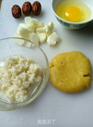 Yellow Rice Cake and Horseshoe Fermented Rice recipe