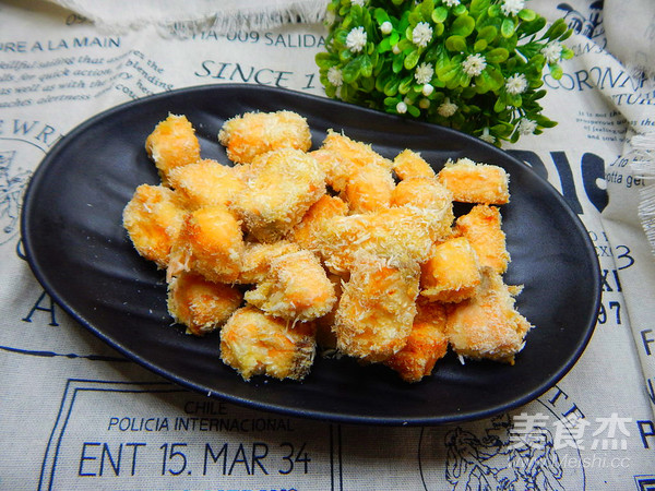 Crispy Salmon Cubes recipe