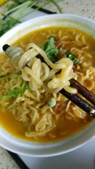 A Bowl of Noodles for Breakfast recipe