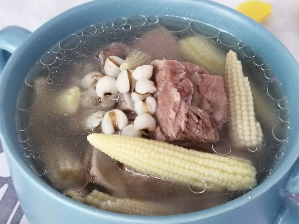 Spare Ribs Soup with Bamboo Shoots and Dampness recipe