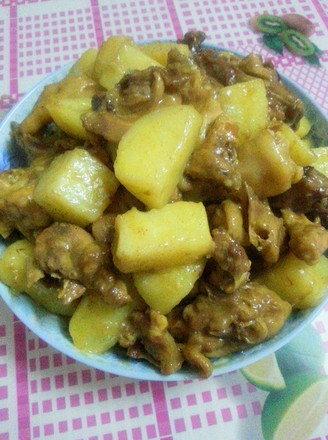 Curry Potato Chicken recipe