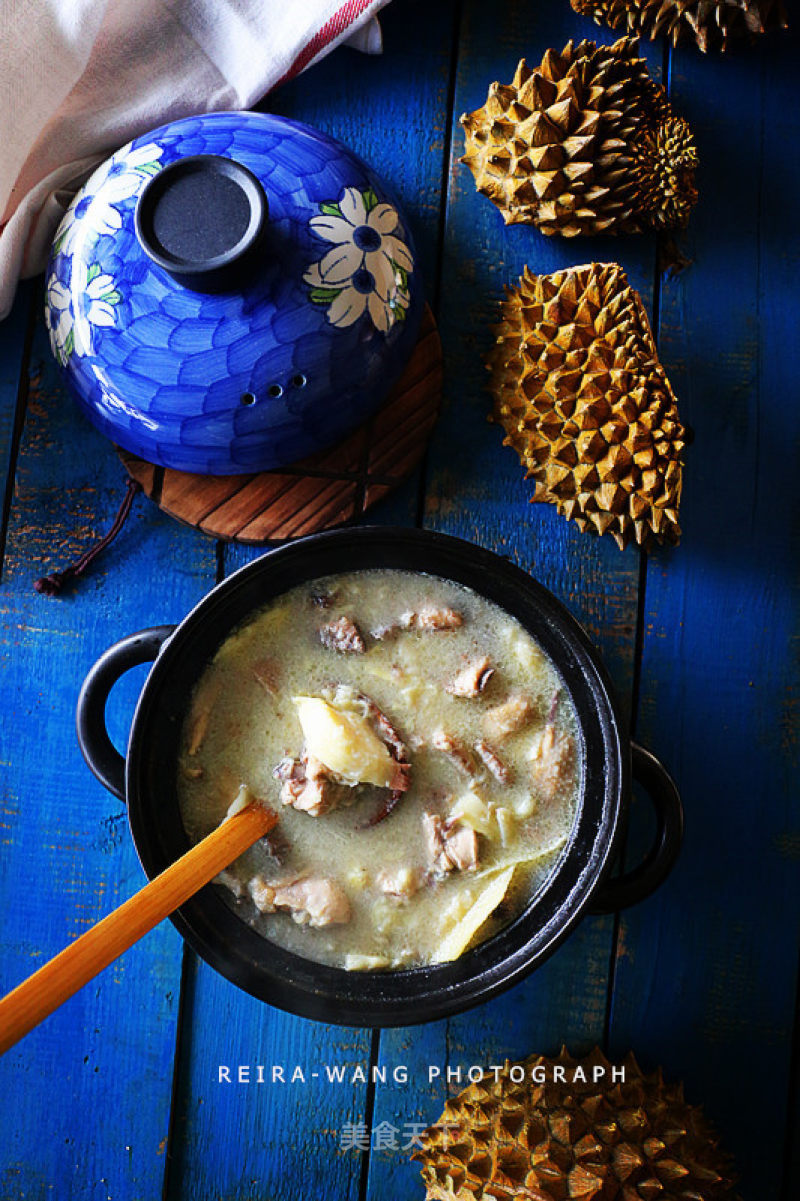 Durian Chicken Pot recipe