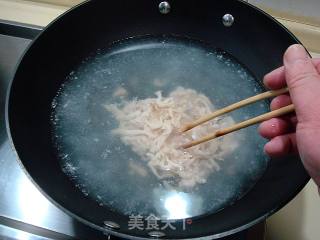 Chicken Shreds Mixed with Spring Bamboo Shoots recipe