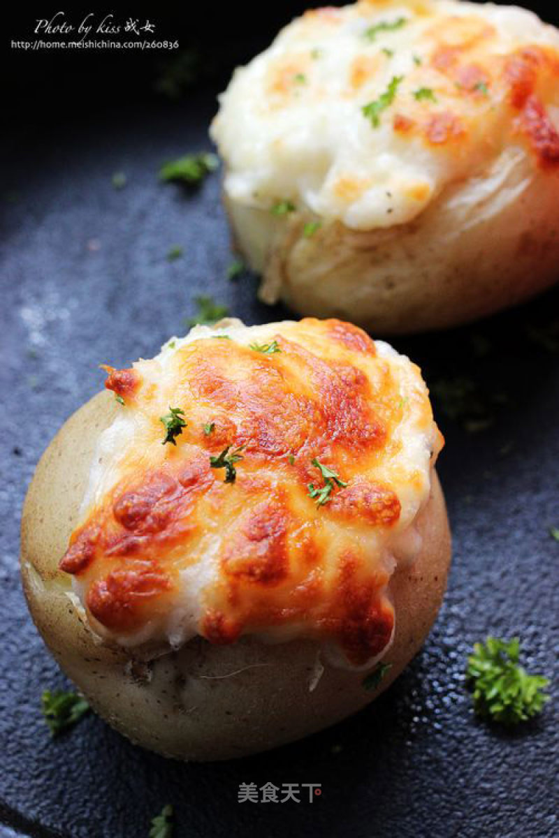 Fragrant and Delicate---baked Mashed Potatoes with Cheese recipe