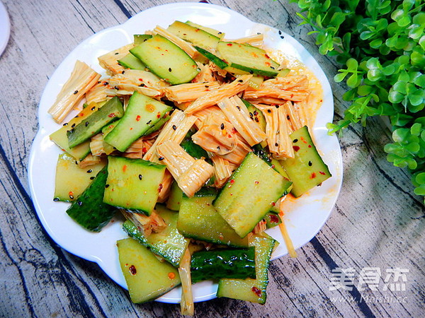 Cold Cucumber Yuba recipe