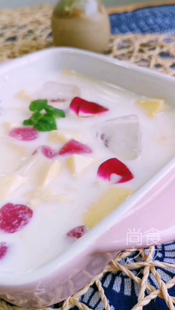Pitaya Bobo Mango Milk Jelly recipe