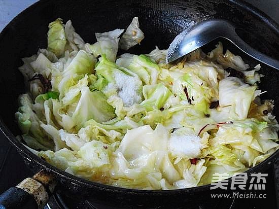 Spicy Cabbage recipe