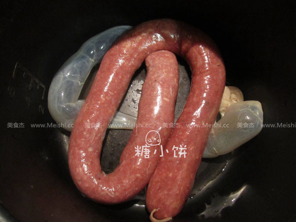 Black Pepper Beef Crispy Sausage recipe