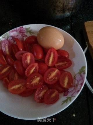 Cherry Tomatoes and Egg Soup recipe