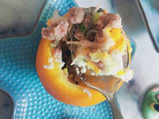 Orange Steamed Egg recipe