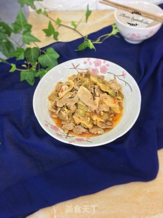 Stir-fried Pork with Mustard recipe