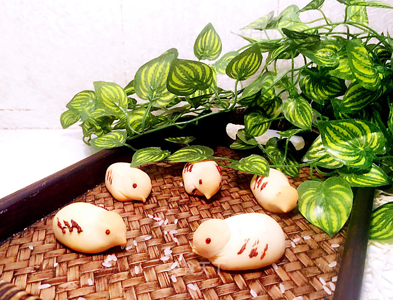 #aca烤明星大赛#little Chicken Roasted Fruit recipe