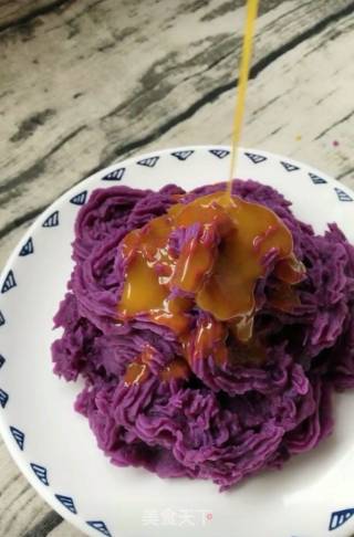 Purple Potato Mashed with Orange Juice recipe